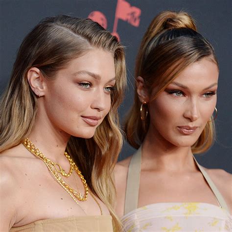 gigi hadid nude|Gigi and Bella Hadid go completely naked in new Versace campaign